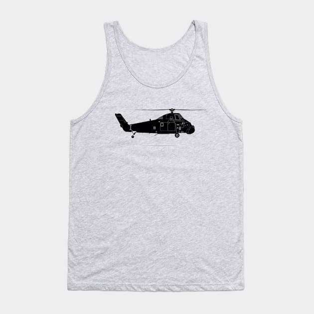 Wessex Helicopter Sea Rescue Tank Top by Funky Aviation